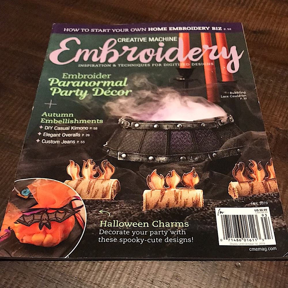Final Price- 4 CREATIVE MACHINE Embroidery Magazines - Picture 6 of 11